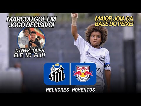KAUAN BASILE, SANTOS' GEM, SCORES A GOAL IN A DECISIVE GAME! SANTOS 1 X 0 RED BULL | PAULISTÃO SU...