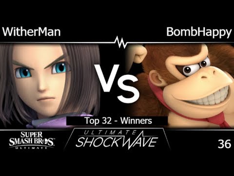 USW 36 - 0^f | WitherMan (Hero) vs UTDe | BombHappy (DK) Top 32 - Winners - SSBU