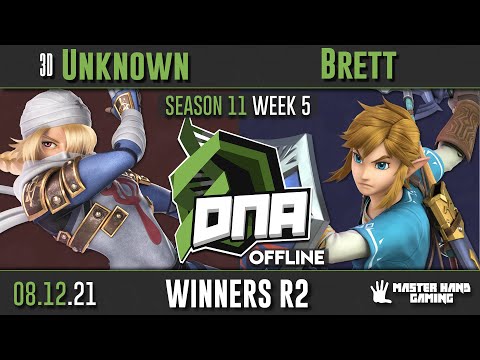 DNA S11:W5 - 3D | Unknown (Sheik) Vs. Brett (Link) - WR2
