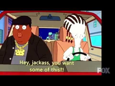 Nobody cuts off biggie smalls - American Dad!