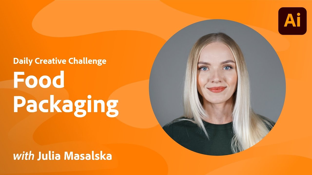 Illustrator Daily Creative Challenge - Food Packaging