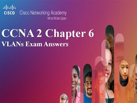 CCNA 2 v6.0 Chapter 6 VLANs Exam Answers 2019 – 100% Full