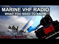 Marine VHF Radio What You Need To Know
