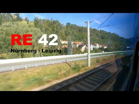 Franken-Thüringen-Express: Mitfahrt im RE 42 von Nürnberg nach Leipzig