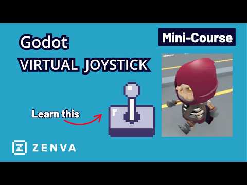 Godot Virtual Joystick Controls for a Mobile Game