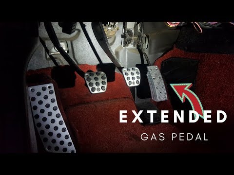 INSTALL: Extended pedal (SRP Racing)