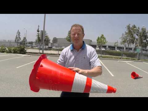 White Traffic Cones - JBC Safety®