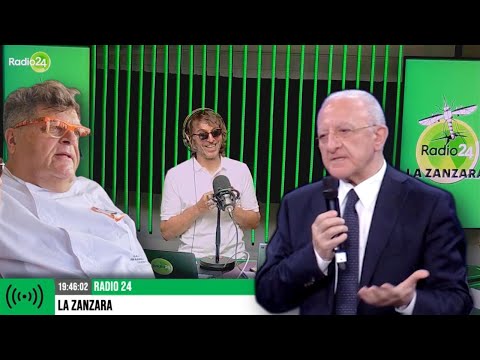 De Luca offende Mauro Corona e Brambilla non ci sta - La Zanzara 7.7.2023