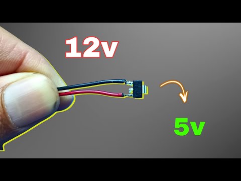 12v to 5v Converter | 5V Converter Using AMS1117 Voltage Regulator