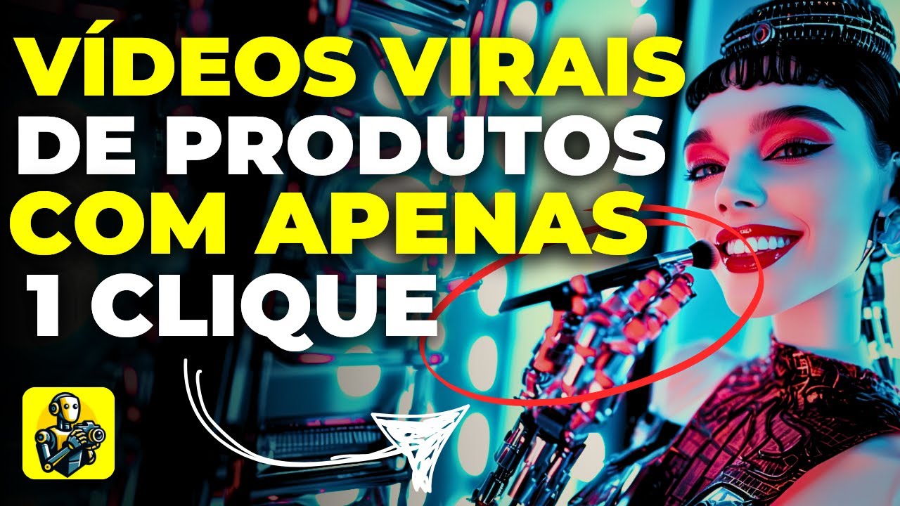 NOVA IA para criar VÍDEOS de PRODUTOS no AUTOMÁTICO! (Naração, Edição, Clonagem de voz...) VMEG
