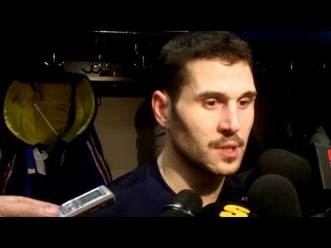 Brian Gionta after shutout of Rangers