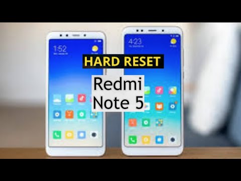 Xiaomi Redmi Note 5, Note 4 Hard Reset ! Fix issues like slow performance, forgot Password
