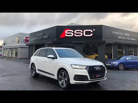 2017 Audi Q7 3.0 TDI S line Tiptronic Quattro (s/s) 5dr - MEGA SPEC!!