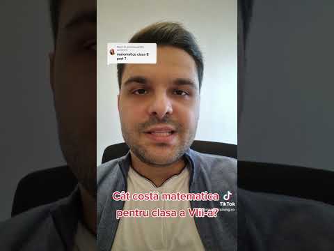 Cât costă pregătirea la matematică pentru clasa a VIII-a?
