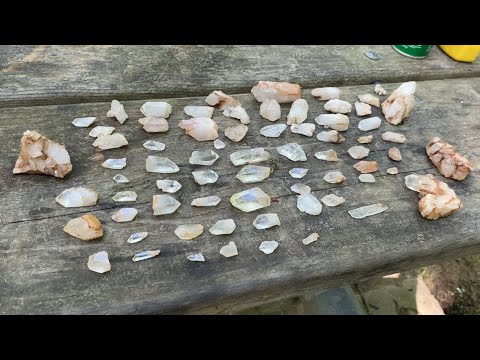 Crystal Vista Arkansas free dig site FREE GEMS 💎 EASY DIY simple instructional video Mount Ida AR