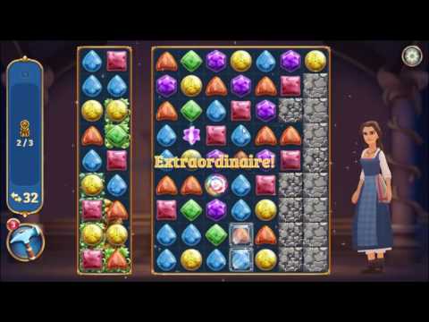 Beauty and the Beast Perfect Match Level 53 - NO BOOSTERS 👸👸👸