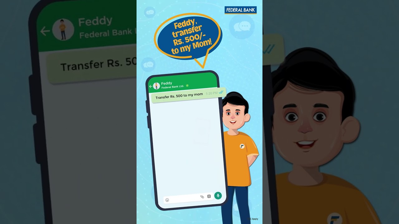 WhatsApp Banking with Feddy