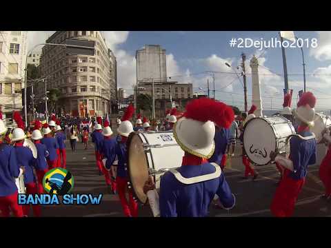 BANDA MARCIAL OLÍMPICA DE DIAS D'ÁVILA - 2 DE JULHO 2018  EM SALVADOR ‹ Banda Show ›