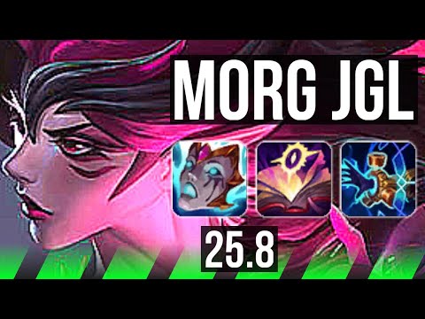 MORGANA vs LILLIA (JGL) | 14/1/7, Legendary | EUW Master | 25.8