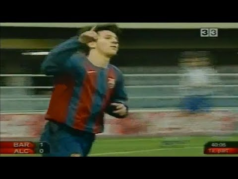 Messi Vs Alcoyano (H) Segunda B - 2004/05