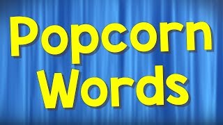 Popcorn Words | Sight Words Review Song | Jack Hartmann
