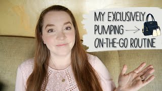 Traveling with Breast Milk - My Exclusively Pumping On-The-Go Routine