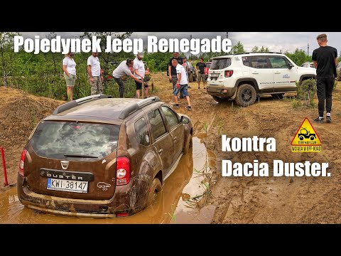 Pojedynek Jeep Renegade kontra Dacia Duster.