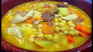 GARBANZOS  ASTURIANOS / A LA ASTURIANA