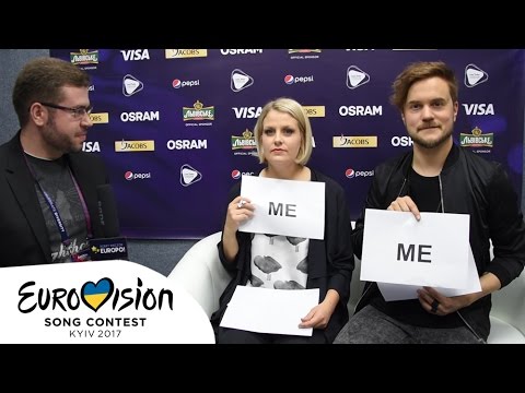 Interview with Norma John from Finland (Eurovision 2017)