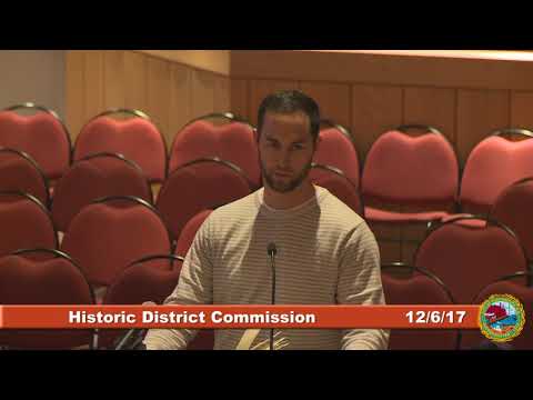 Historic District Commission 12.6.2017