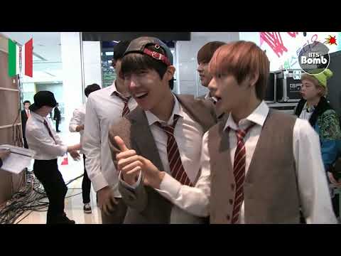 [SUB ITA] 140121 BANGTAN BOMB - Trot Rookies on standby time of rehearsal