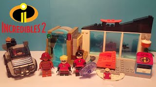 YouTube thumbnail: LEGO Incredibles 2 - Great Home Escape Set Review!!