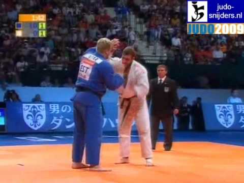 Judo 2009 Rotterdam: Martin Padar (EST) - Stanislav Bondarenko (UKR) [+100kg].