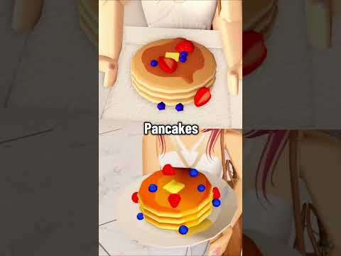 BERRY AVENUE VS DUBAI RP FOOD EDITION🤤🥞 #berryave #roblox #dubairp #berryavenueroleplay #food