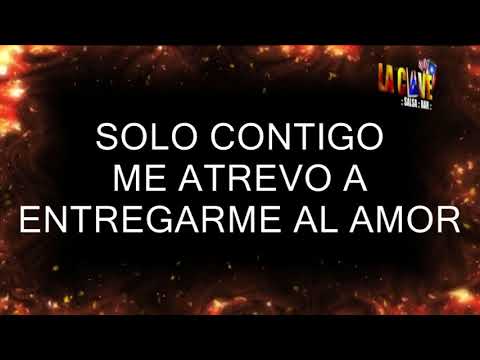 SOLO CONTIGO- VICTOR MANUELLE (VIDEO LYRICS) DJ STIVEN ARIAS