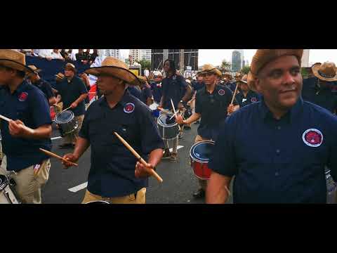 Banda Internacional Centenario calle 50 en Tarima 3-11-2019