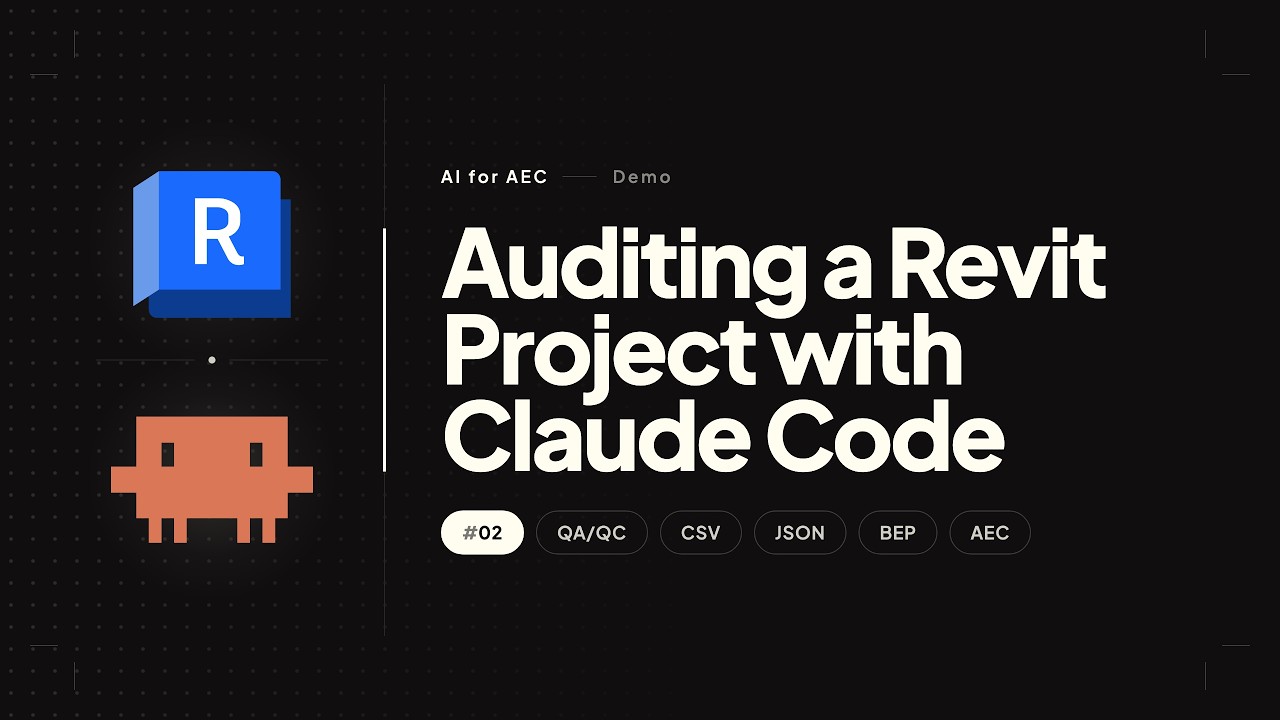 Auditing a Revit Project with Claude Code