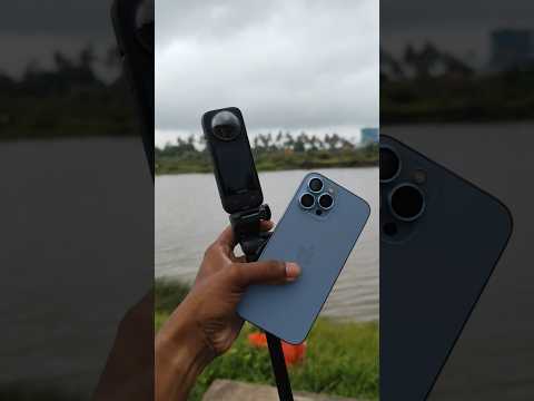 IPHONE 13PRO MAX VS INSTA360 X3 Camera Test #shorts #youtubeshorts #viralvideo #fypシ゚viral