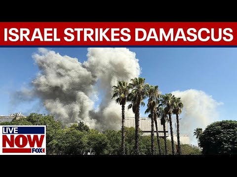 Video | Israeli army strikes Syria's military headquarters in Damascus  | LiveNOW from FOX