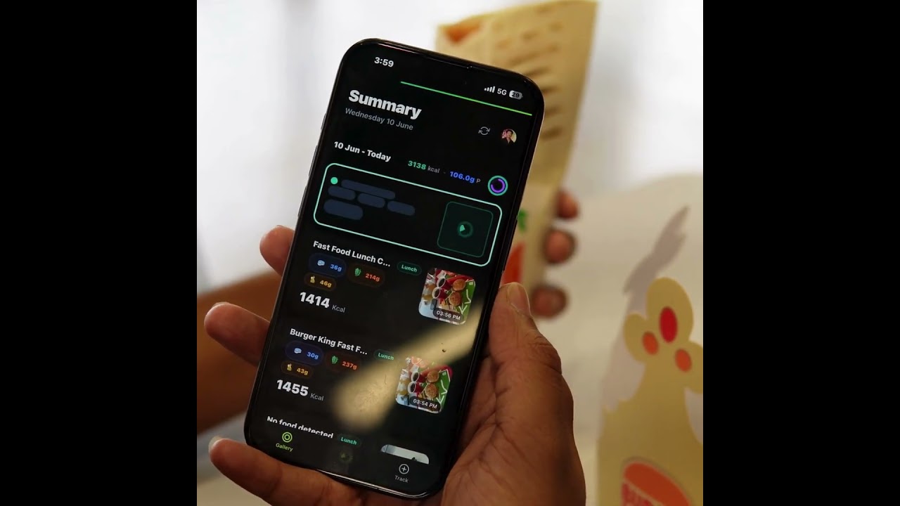 AI Nutrition Scan Short