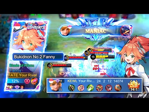 SUPER FAST HAND FANNY WALL SPAM! AUTO MANIAC!! -MLBB