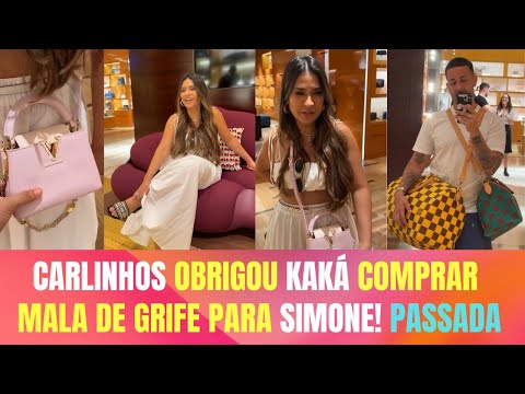 CARLINHOS MAIA | SIMONE MENDES GANHA MALA DE GRIFE!