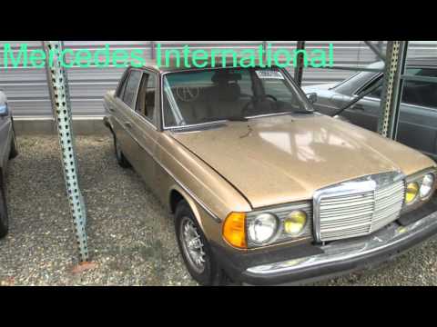 1982 Mercedes 300d SDN 4Dr Parts Car Parting Out #1520-1 Fix your car OEM