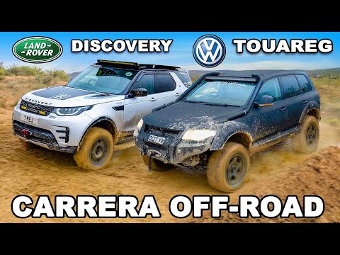¿Puede un V10 Touareg ganarle a un Discovery en OFF-ROAD?