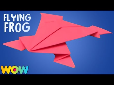 How to Make Action Origami Jumping Frogs | Learn origami Paper Jumping Frog