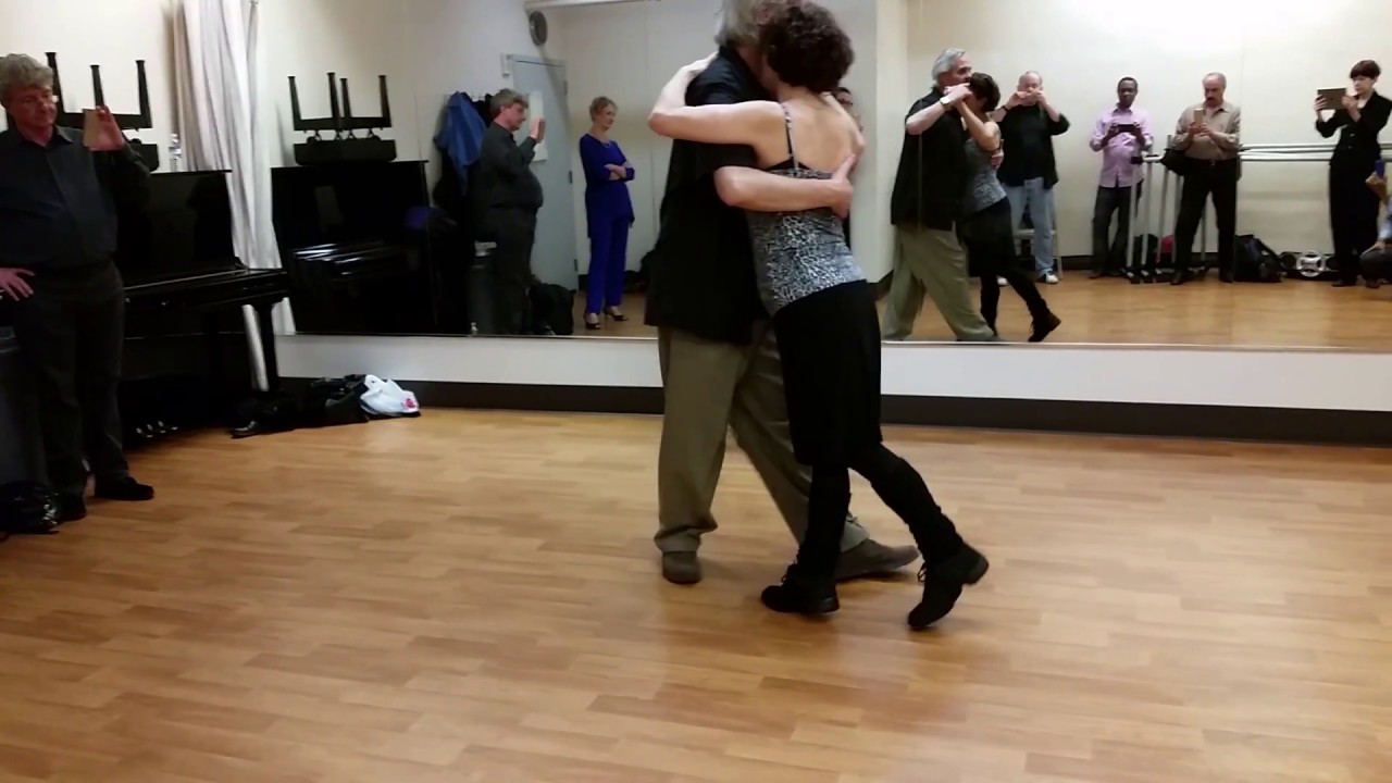 Argentine tango workshop: Oscar Casas & Ana Miguel  - vals (clipped)