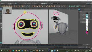 Model Robot, Maya Tutorial Khmer knowledge _017 at Nu Co3Mc1