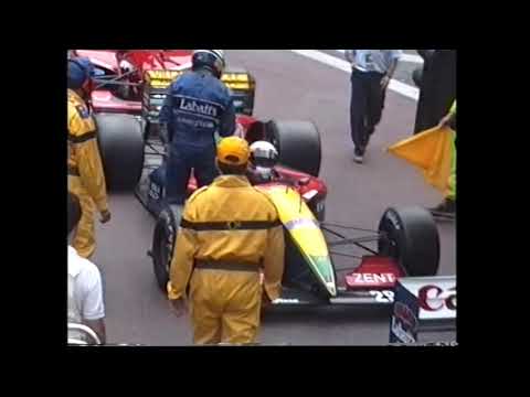 Patrese v/s Gachot Monaco 1992