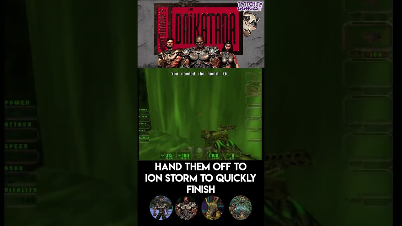 Daikatana - Ionstorm is formed pt1  #shorts #daikatana #gaming #gamereview