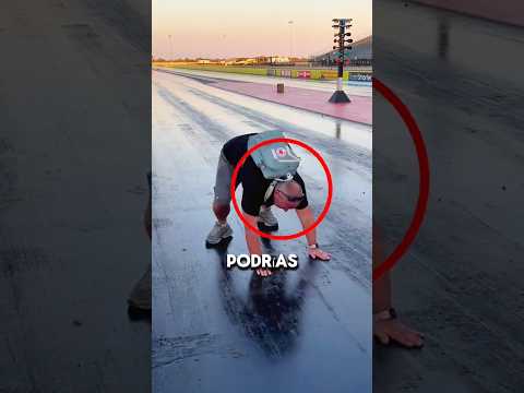 Nunca pises la pista de carreras de aceleración 😱